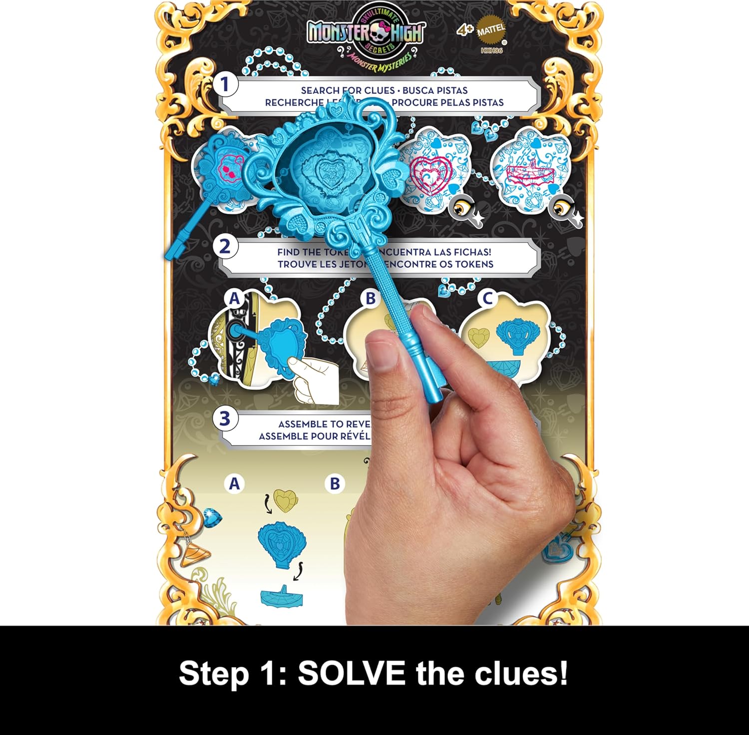 Mattel Monster High: Skulltimate Secrets Monster Mysteries - Păpușa Cleo DeNile (HXH86)