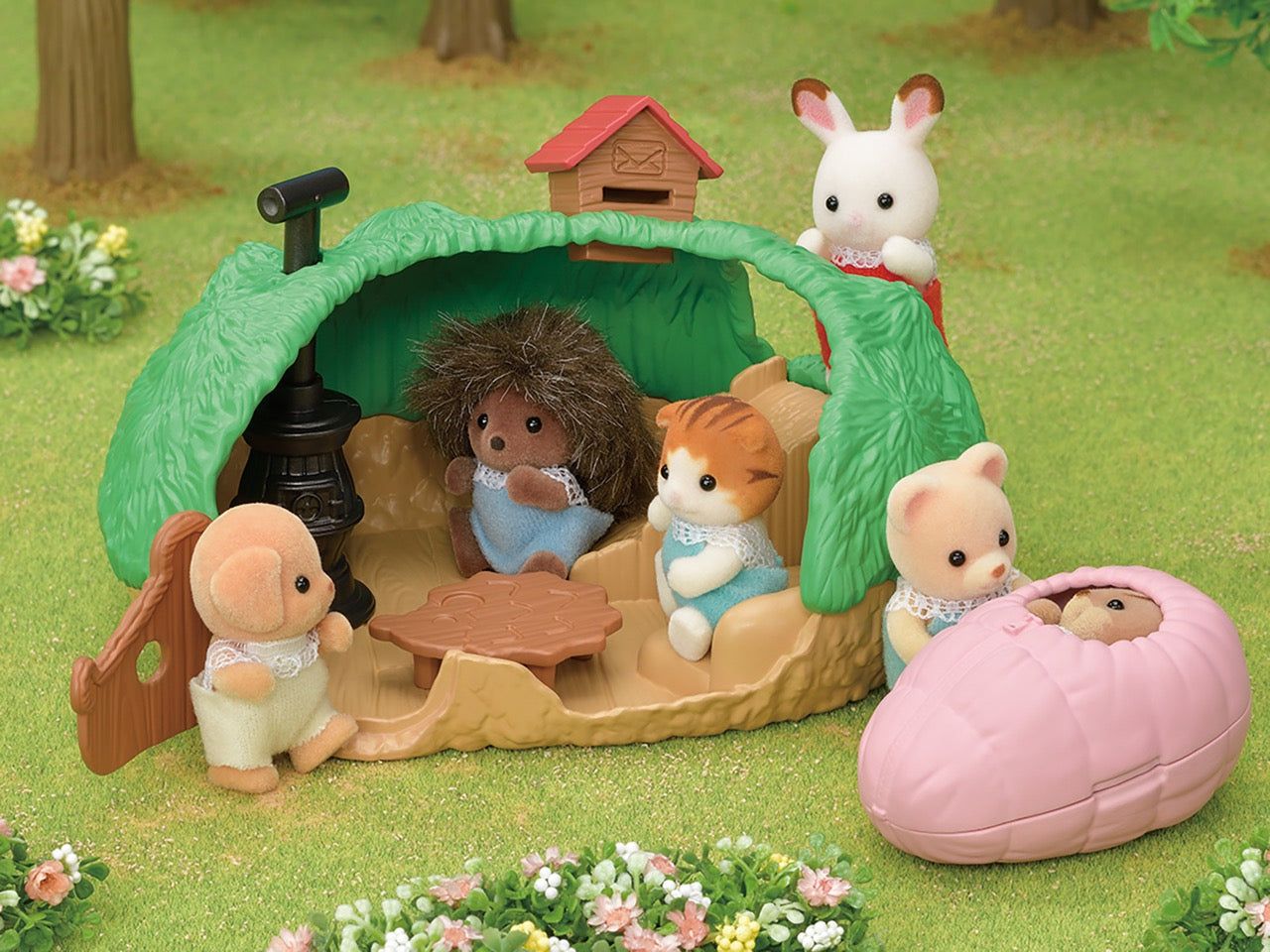 Sylvanian Families - Skrivališče za mlade ježe