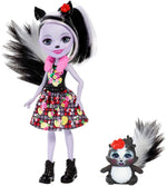 Mattel Enchantimals Mini păpușă - Sage Skunk & Caper (FXM72)