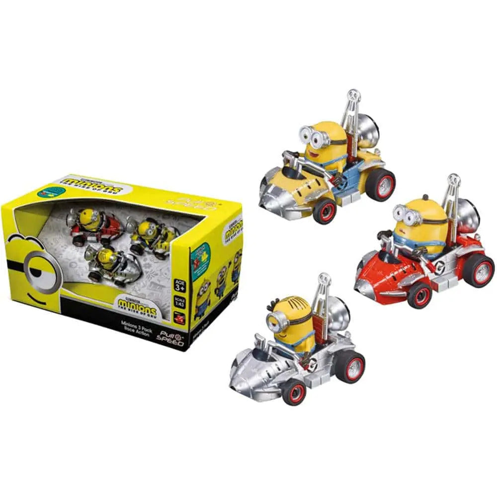 Carrera Pull Speed: Minioni: Ascensiunea Gruja - Pachet de 3 Curse Acțiune 1:43 (15813019)