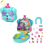 Mattel Polly Pocket - Distracție pentru ziua de naștere a cățelușului în formă compactă (HKV30)