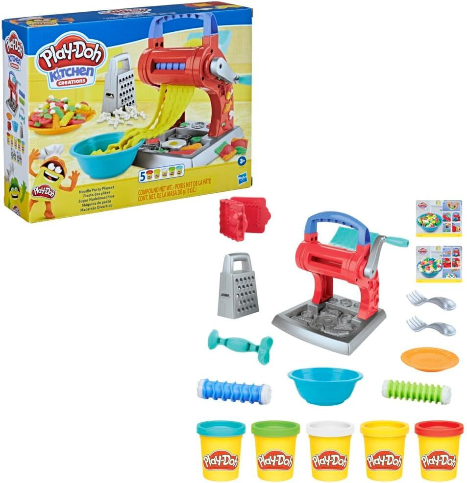 Hasbro Play-Doh: Kitchen Creations - Jucărie pentru prepararea tăițeilor (E7776)