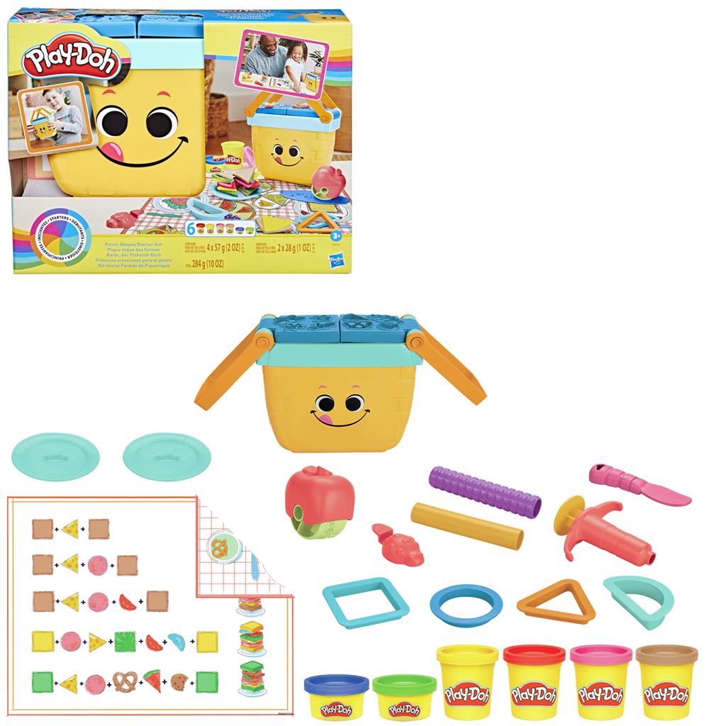 Hasbro Play-Doh: Set de început forme pentru picnic (F6916)