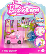 Mattel Barbie: Mini BarbieLand - Păpușă și Vehicul de Plajă (JCR35)