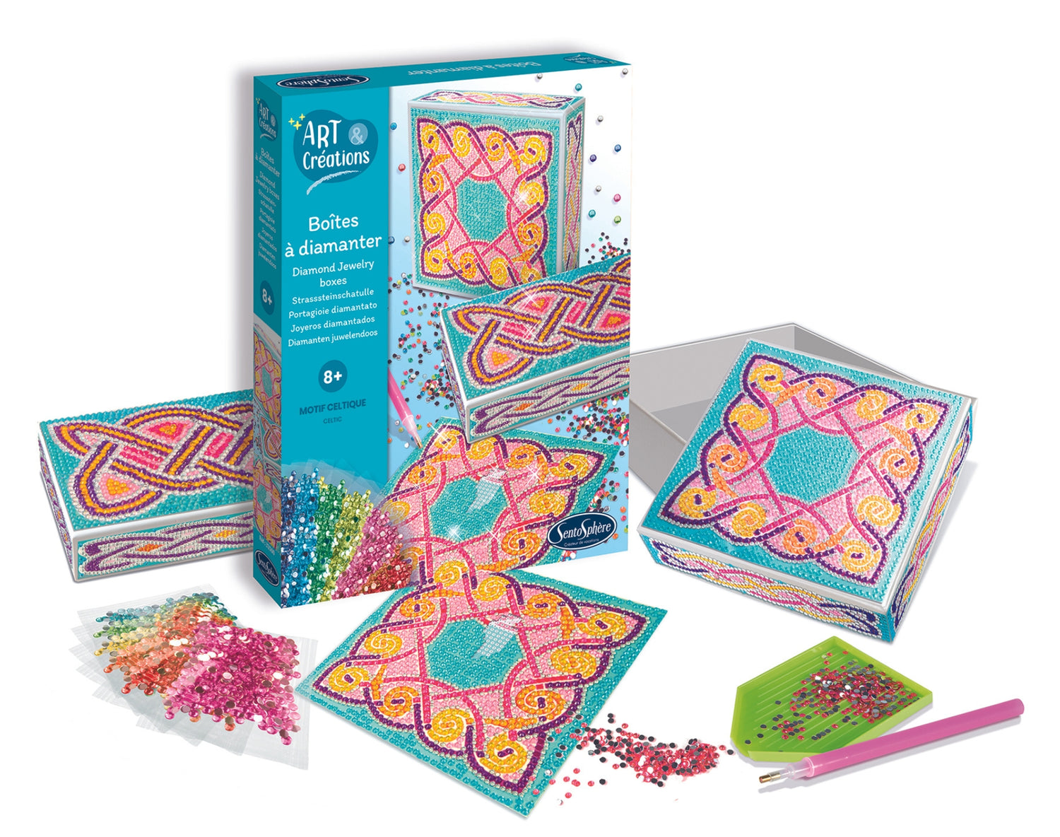 Art & Creations Cutii pentru Diamante Motive Celtice
