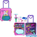 Set de joacă Mattel Polly Pocket: Pollyville - Resort Roll Away (HKV43)