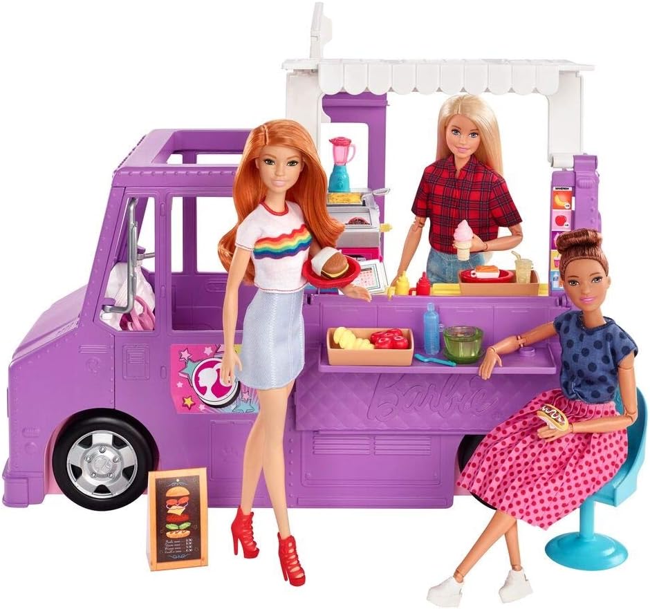 Mattel Barbie - Mașină pentru mâncare (GMW07)