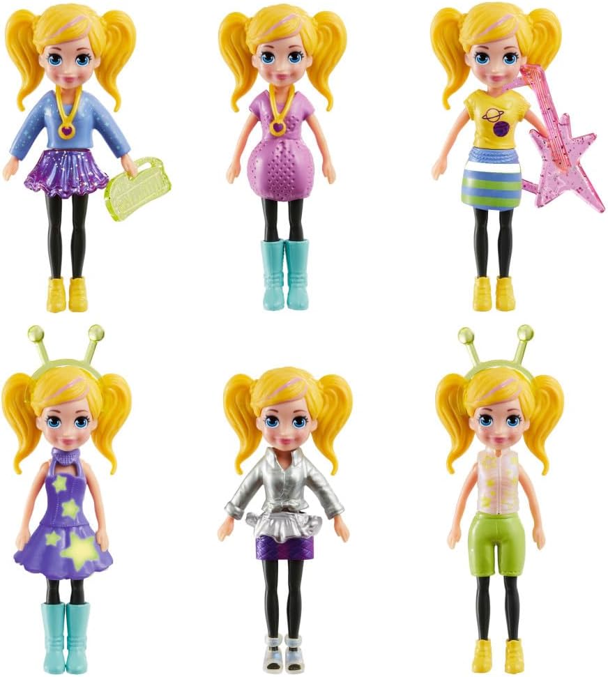 Mattel Polly Pocket - Set de modă sirenă Seashine (HKV96)