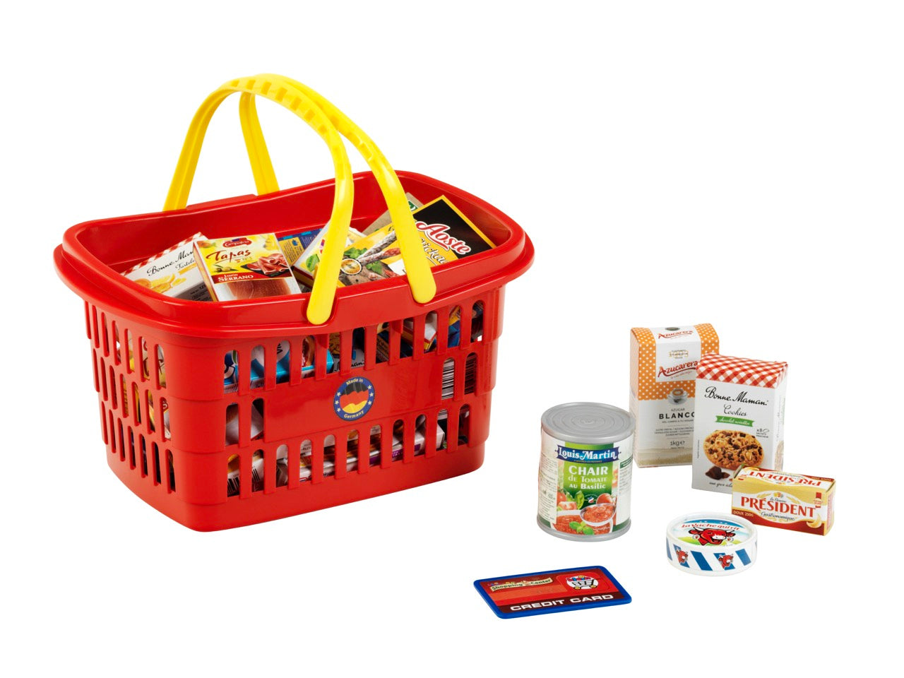 MM - Coș de cumpărături plin cu produse din Franța