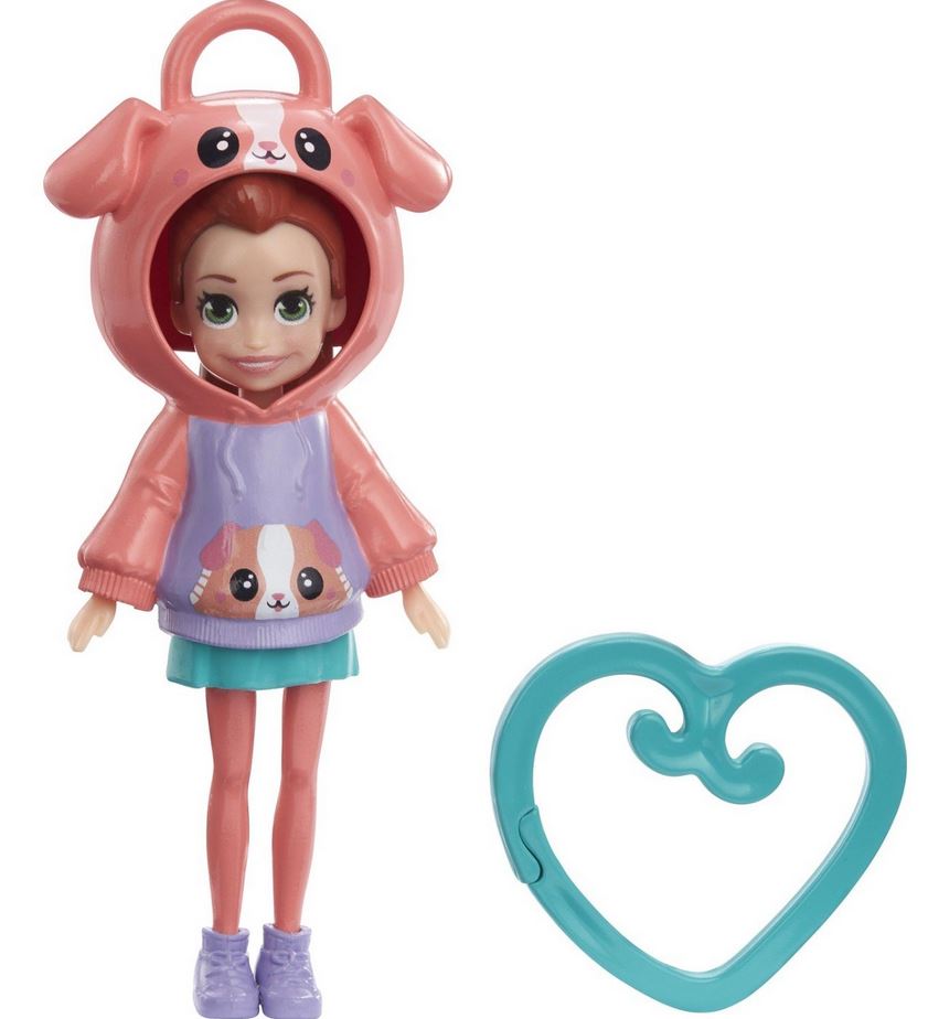 Mattel Polly Pocket: Hoodie Buddy - Cățeluș (HKW01)