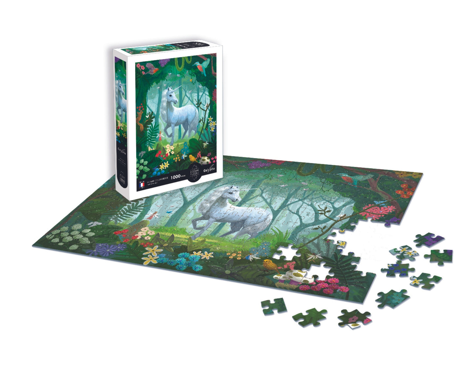 Puzzle 1000 piese - Pădurea magică - Richard Collingridge