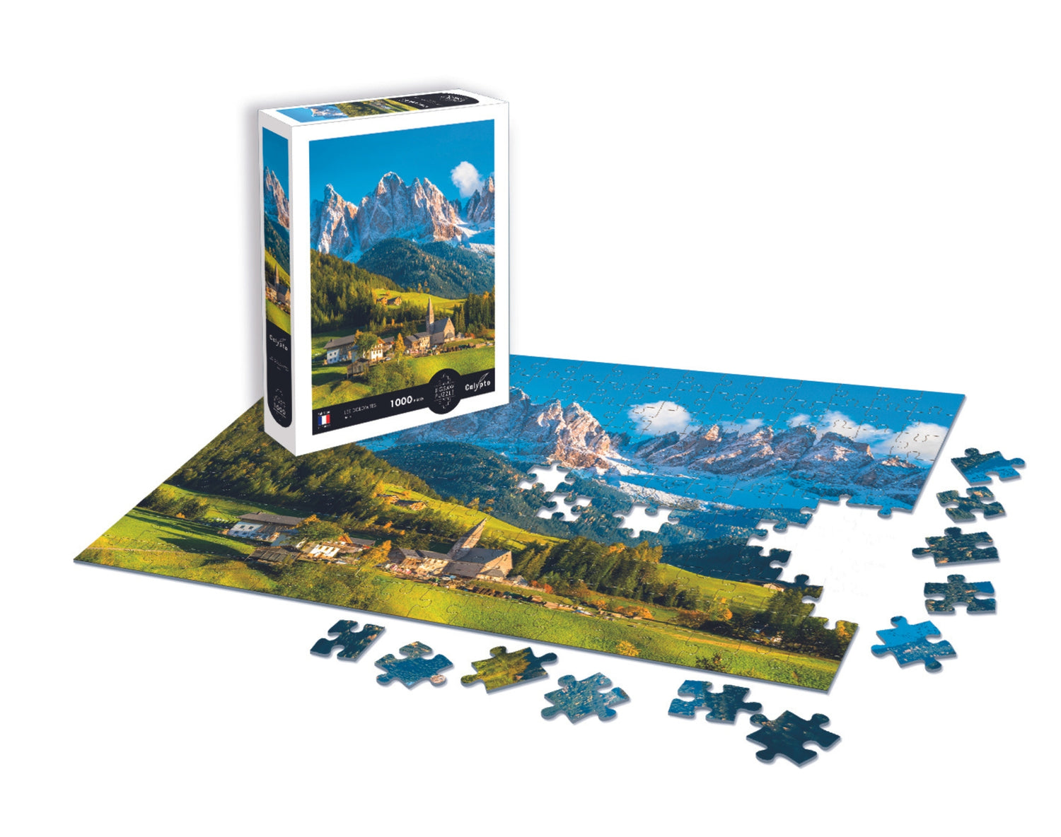 Puzzle 1000 piese - Dolomiți - Italia