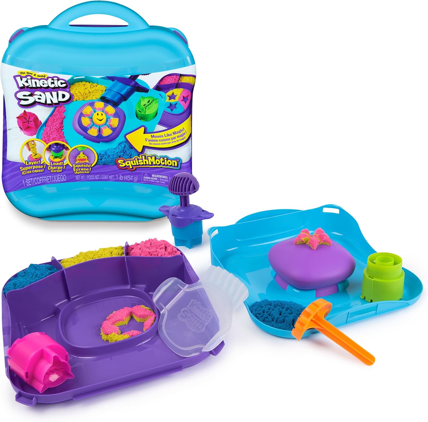 Spin Master Kinetic Sand: The One & Only - Set Squishmotion (6069401)