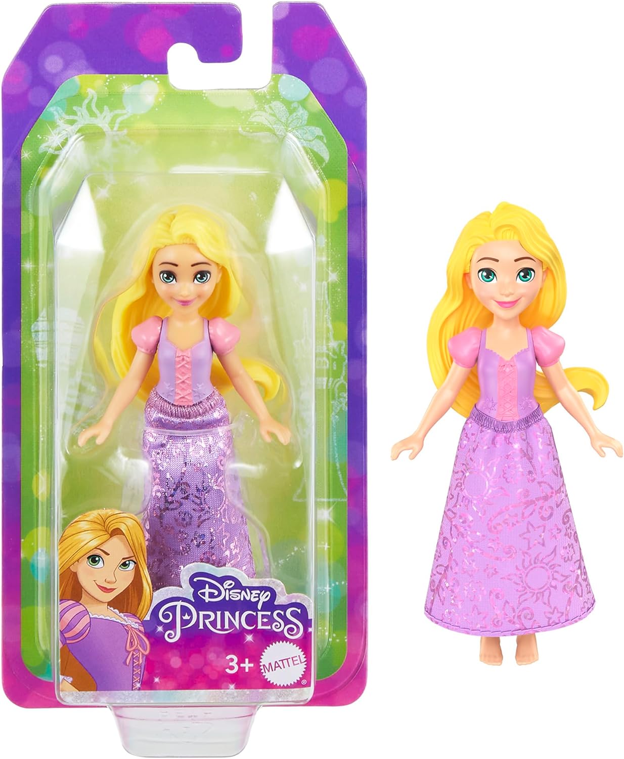 Mattel Disney: Princess - Fetiță mică Auroră (9cm) (HLW70)