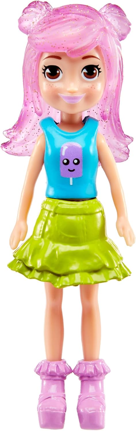 Mattel Polly Pocket - Păpușă mică de modă (HRD59)