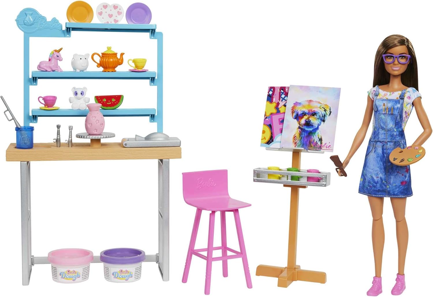 Mattel Barbie - Studio za sprostitev in ustvarjanje (HCM85)