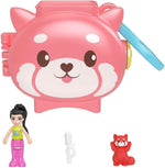 Mattel Polly Pocket Mini - Set compact cu veveriță (HKV49)