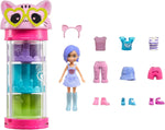 Mattel Polly Pocket - Dulap de modă tematic cu pisici (HKW07)