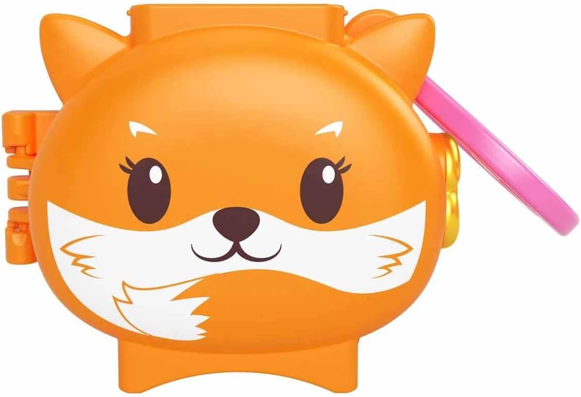 Mattel Polly Pocket Mini - Set compact de joacă cu vulpe (HRD39)