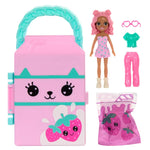Mattel Polly Pocket - Etui Lil' Styles roz (HTV01)
