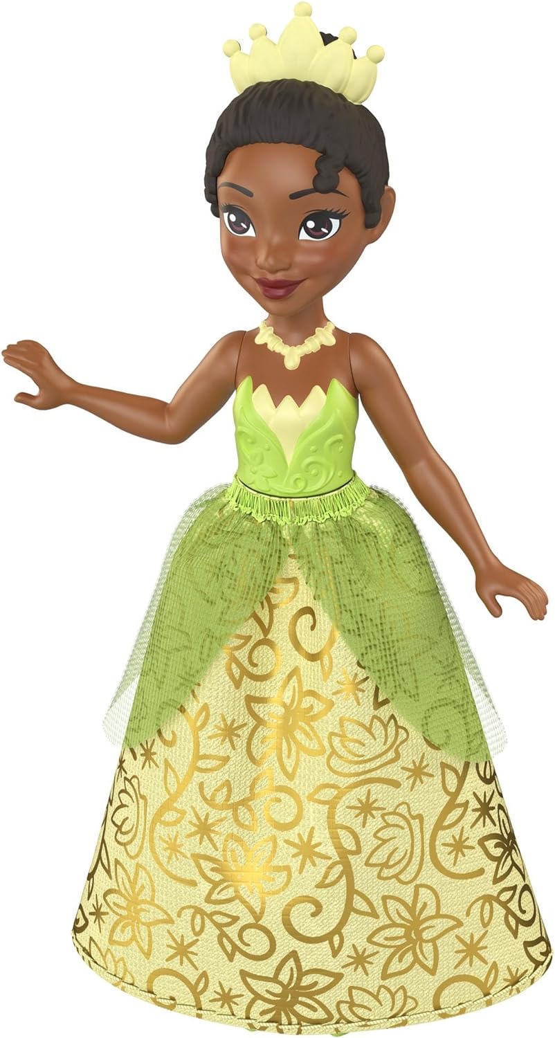 Mattel Disney Princess - Micuța prințesă Tiana (9cm) (HLW71)