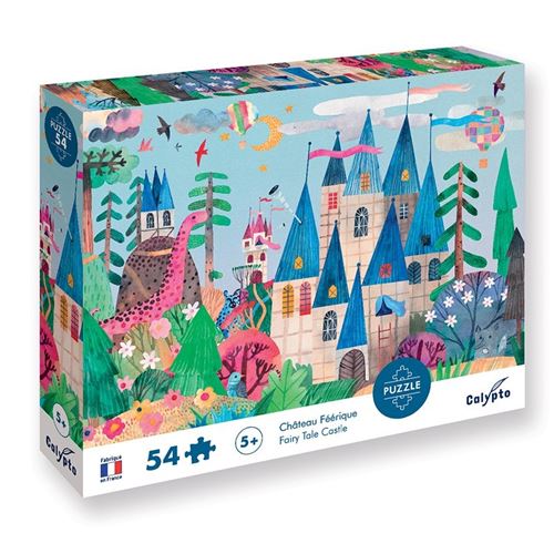 Puzzle 54 bucăți - Castelul magic versiunea nouă