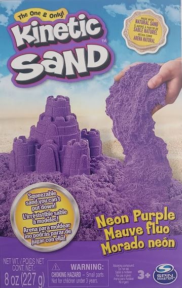 Kinetic Sand - Set pentru nisip - violet neon (20138722)