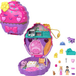 Mattel Polly Pocket - Set compact pentru delicii dulci Cupcake (HKV31)