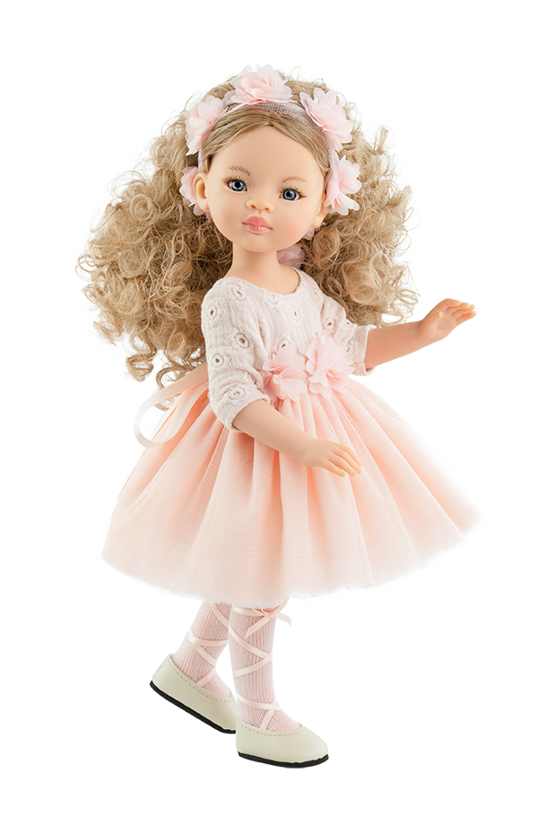 Păpușa Las Amigas Rebeca Articulată 32cm