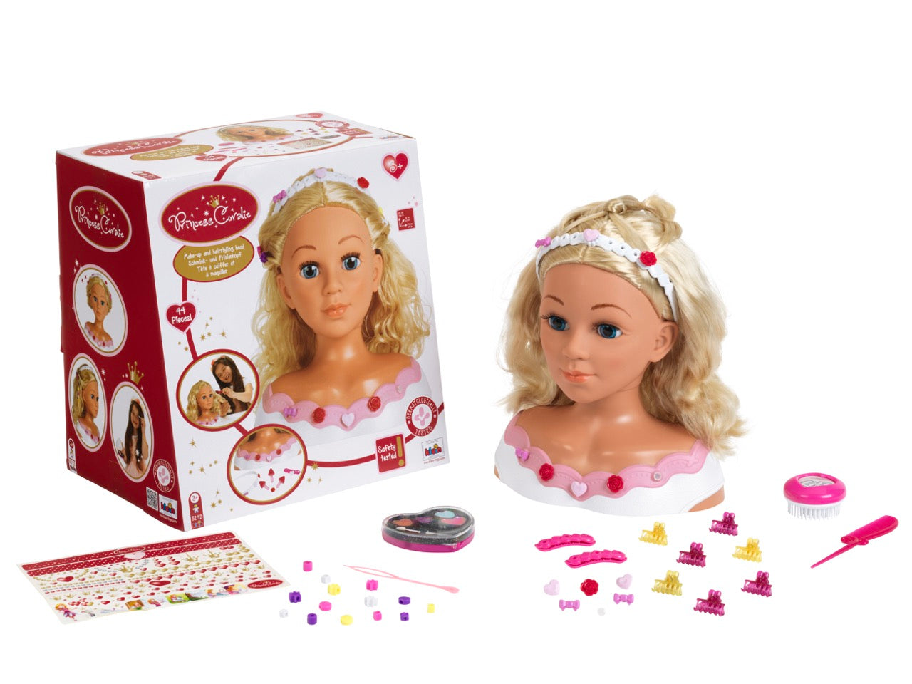 STS - Cap pentru machiaj și coafură 'Rose'