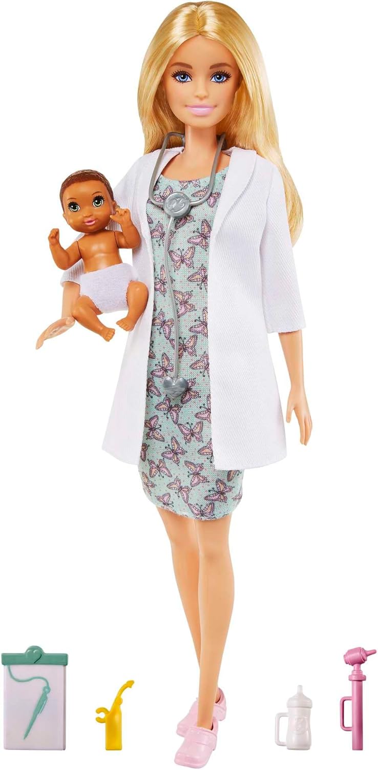 Mattel Barbie Poți fi orice - Pediatru (GVK03)