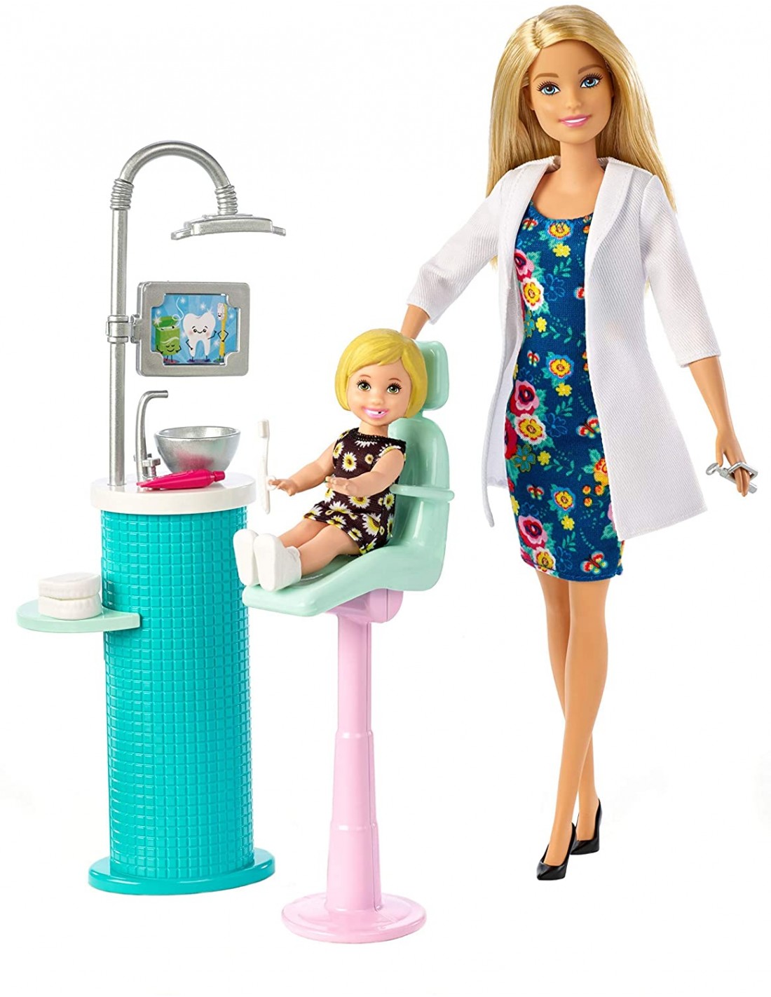 Mattel Barbie Poți fi orice - Dentistă (FXP16)
