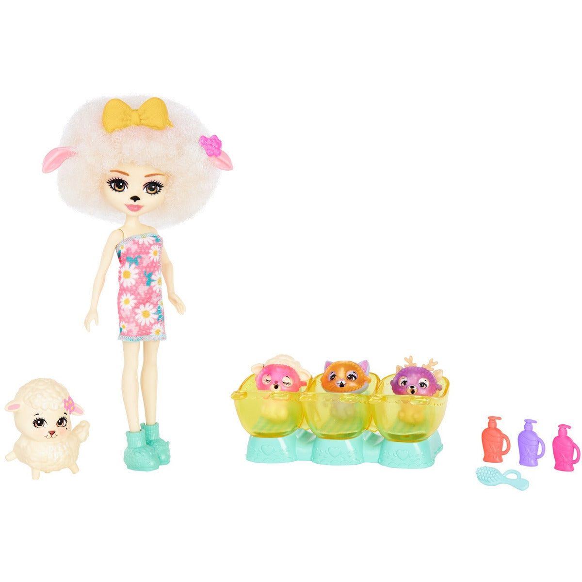 Mattel Enchantimals: Prieteni cei mai buni bebeluși - Oiță (HNW98)