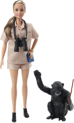 Mattel Barbie - Dr. Jane Goodall, etolog și conservator (HCB82)