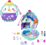 Mattel Polly Pocket: Set pinguin drăguț de zăpadă (HRD34)