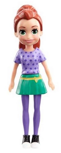 Păpușa Mattel Polly Pocket Impulse - Lila (HKV78)