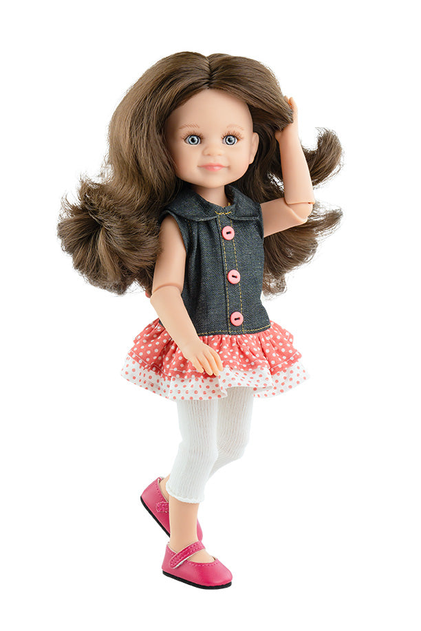 Păpușa Las Amigas SALU ARTICULATĂ 32cm