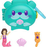 Mattel Polly Pocket Mini - Set compact cu hamster (HKV48)