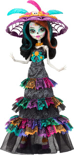 Mattel Monster High: Howliday - Skelita Calaveras Ediția Dia De Muertos (HXH99)