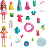 Mattel Polly Pocket - Set de modă pentru petrecere în piscină cu fructe (HKV95)