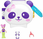Mattel Polly Pocket Mini - Set compact de joacă cu panda (HRD38)