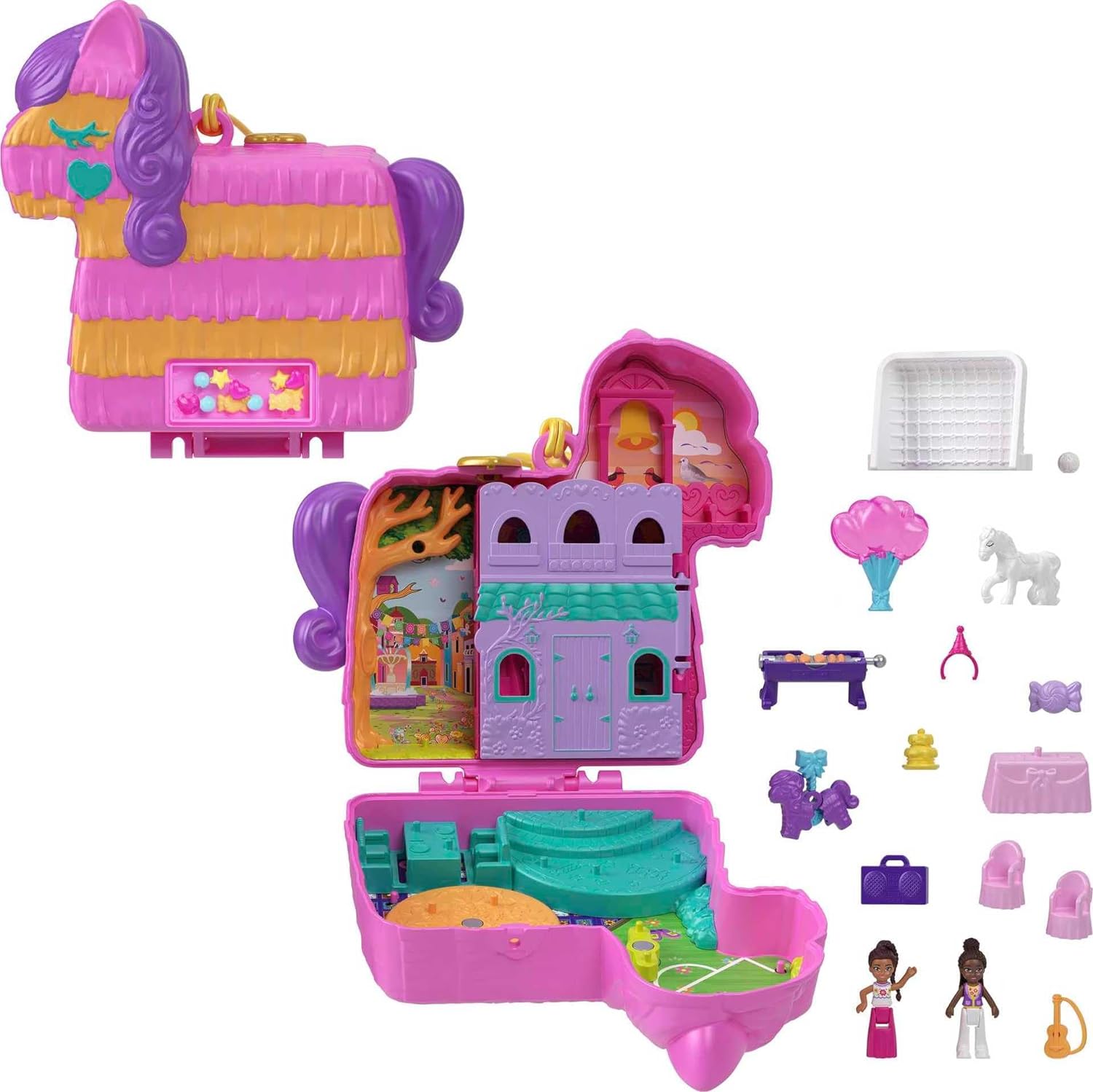 Mattel Polly Pocket - Set compact pentru pinata (HKV32)