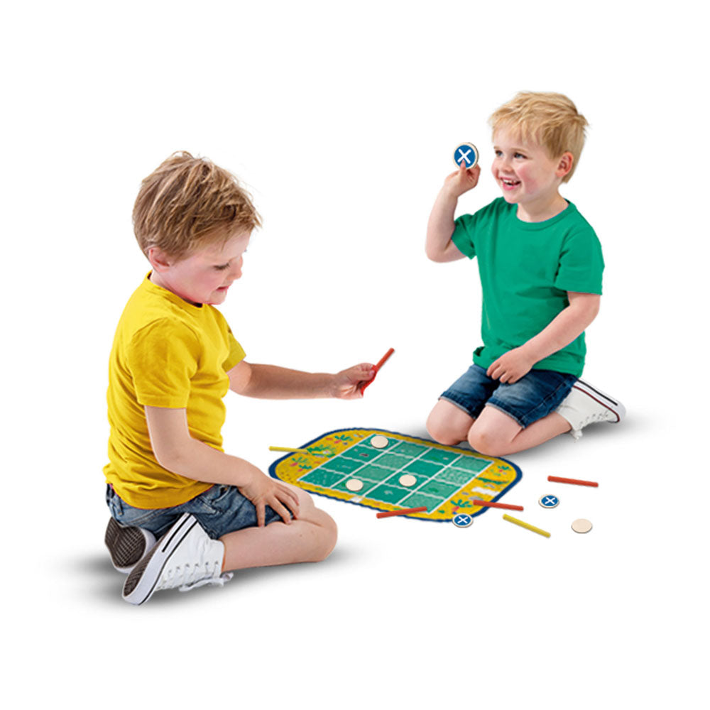 Potovanje z igrami Wrap&Go - Štiri v vrsto - Točke in kvadri - Paket