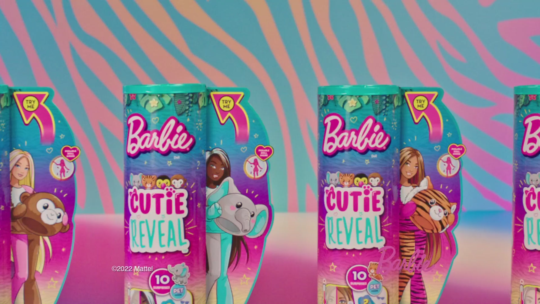 Mattel Barbie - Lutka presenečenja opica (HKR01)