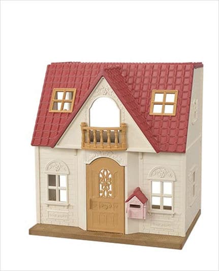 Sylvanian Families Casă de țară cu acoperiș roșu, mobilată și cu haine speciale 5727