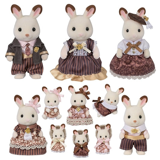 Sylvanian Families – Set aniversar Familia Iepurașilor Chocolate