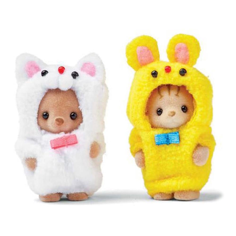 Sylvanian Families - Kostumirani simpatični mucka in mladiček