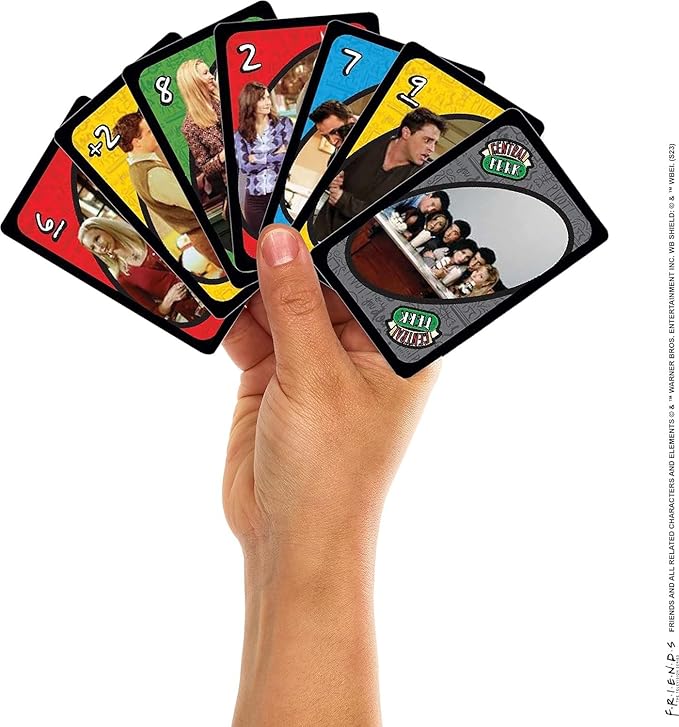 Mattel Uno: Igra s kartami Friends, temelji na televizijski seriji (HJH35)