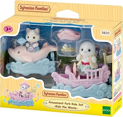 Sylvanian Families – Parc de distracții – Plimbare pe valuri