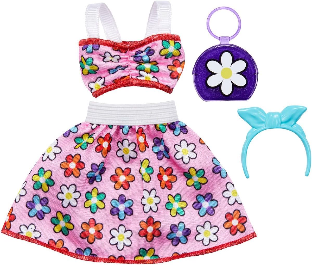 Mattel Barbie - Rochie cu flori (HJT21)